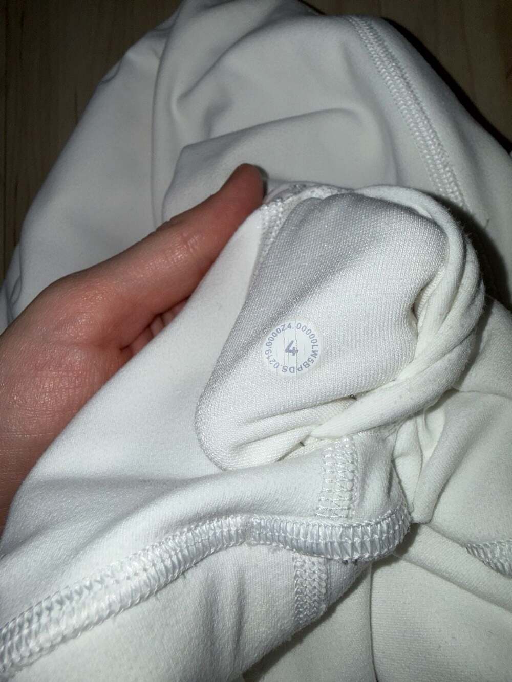 Lululemon Align High-Rise Pant 25" White Size 4 - Picture 8 of 8